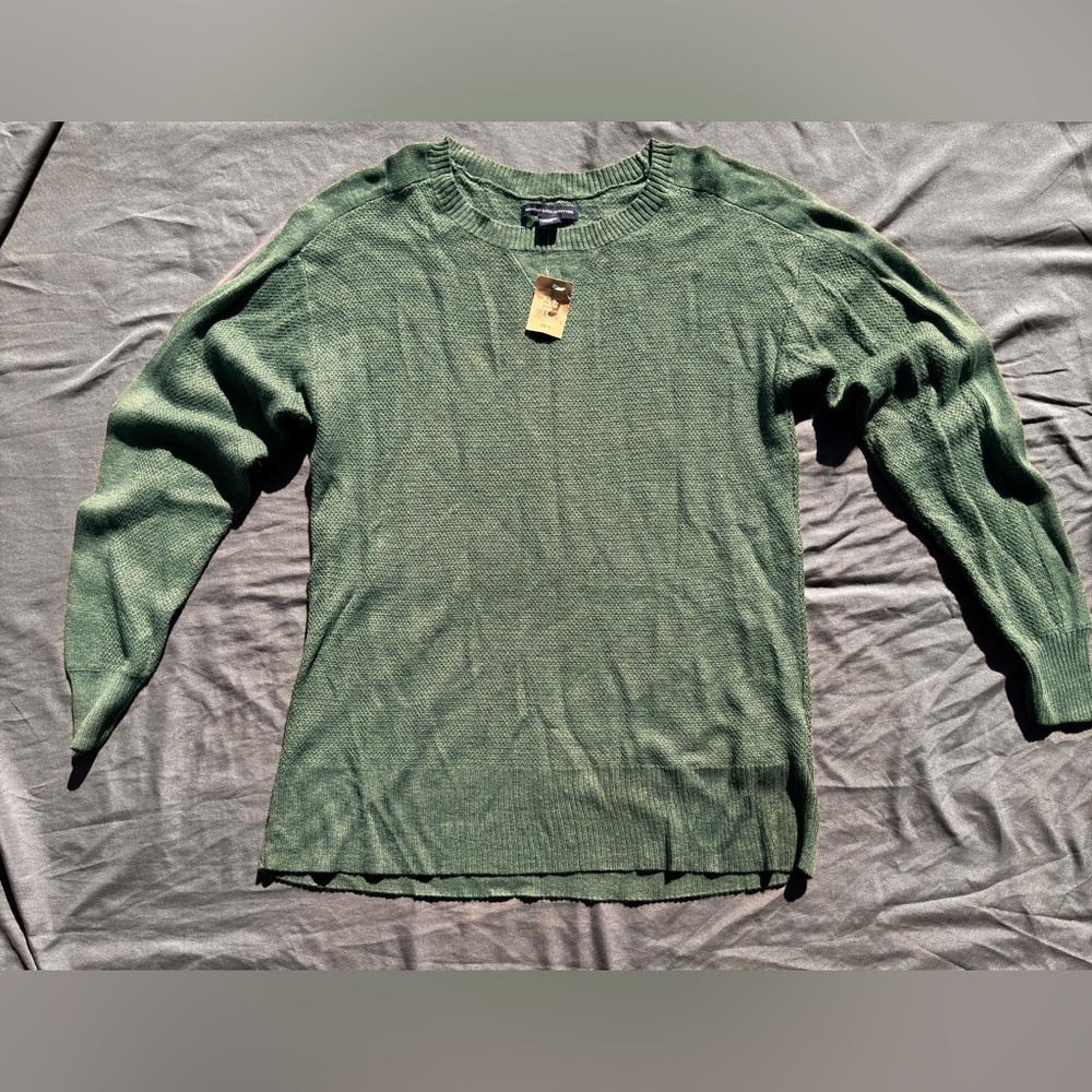 American Eagle Outfitters Forest Green Sweater